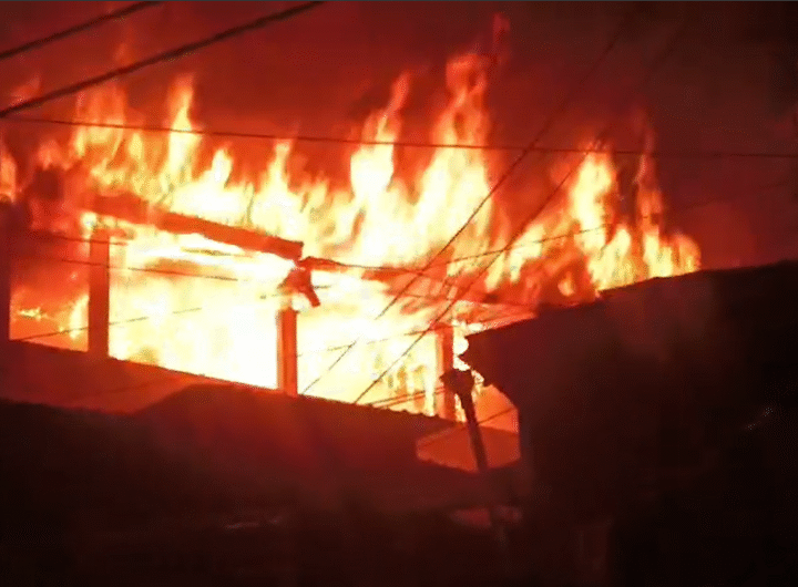 मल्लीताल के स्वरस्वती शिशु में लगी भयानक आग