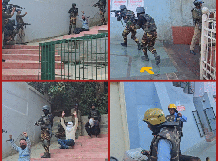 कैंची धाम में मॉक ड्रिल