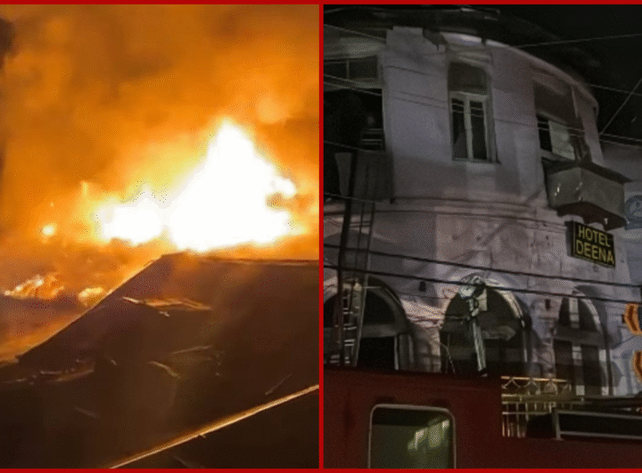 मल्लीताल के स्वरस्वती शिशु में लगी भयानक आग