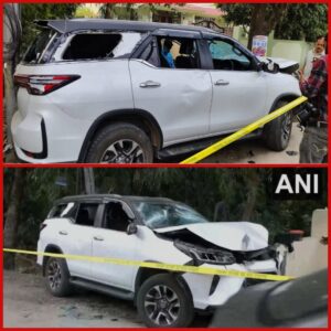 फॉर्च्यूनर सवारों ने बरसाई गोलियाँ