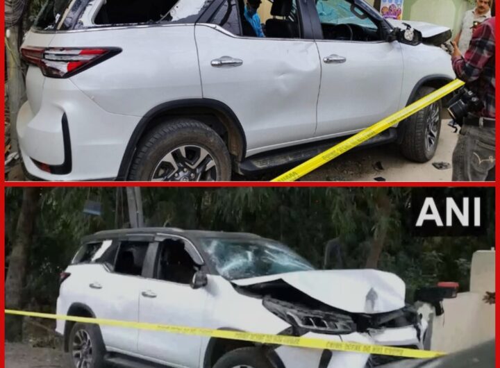 फॉर्च्यूनर सवारों ने बरसाई गोलियाँ