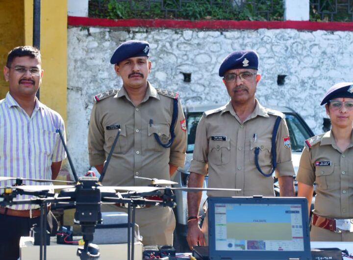 नैनीताल पुलिस को मिले अत्याधुनिक ड्रोन्स