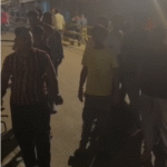 कैचीं धाम में लोगों ने घेरी पुलिस चौकी युवती से छेड़छाड़ का आरोप