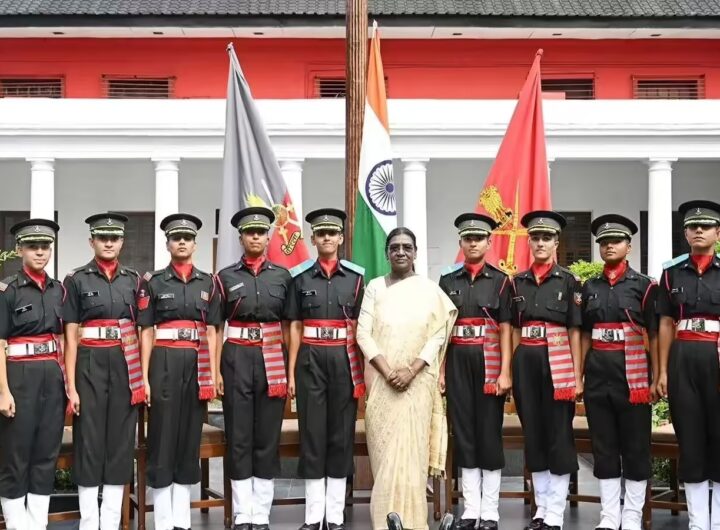 भारतीय सैन्य अकादमी (IMA) पहली बार 9 महिला कैंडेट बनी सैन्य अधिकारी.